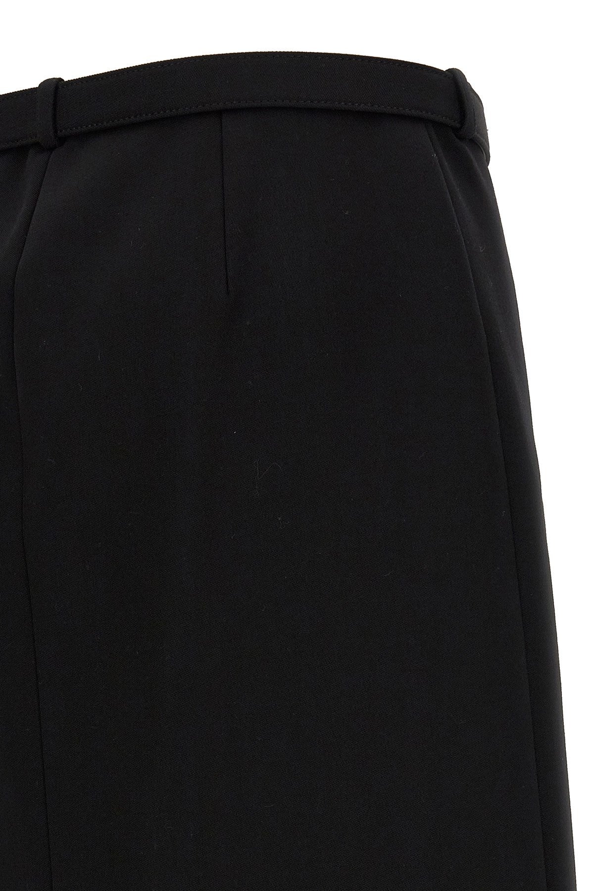 Gucci Women Wool Skirt With Removable Belt