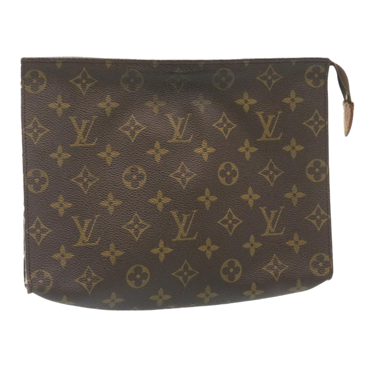 LOUIS VUITTON Monogram Poche Toilette 26 Pouch M47542 LV Auth 29124