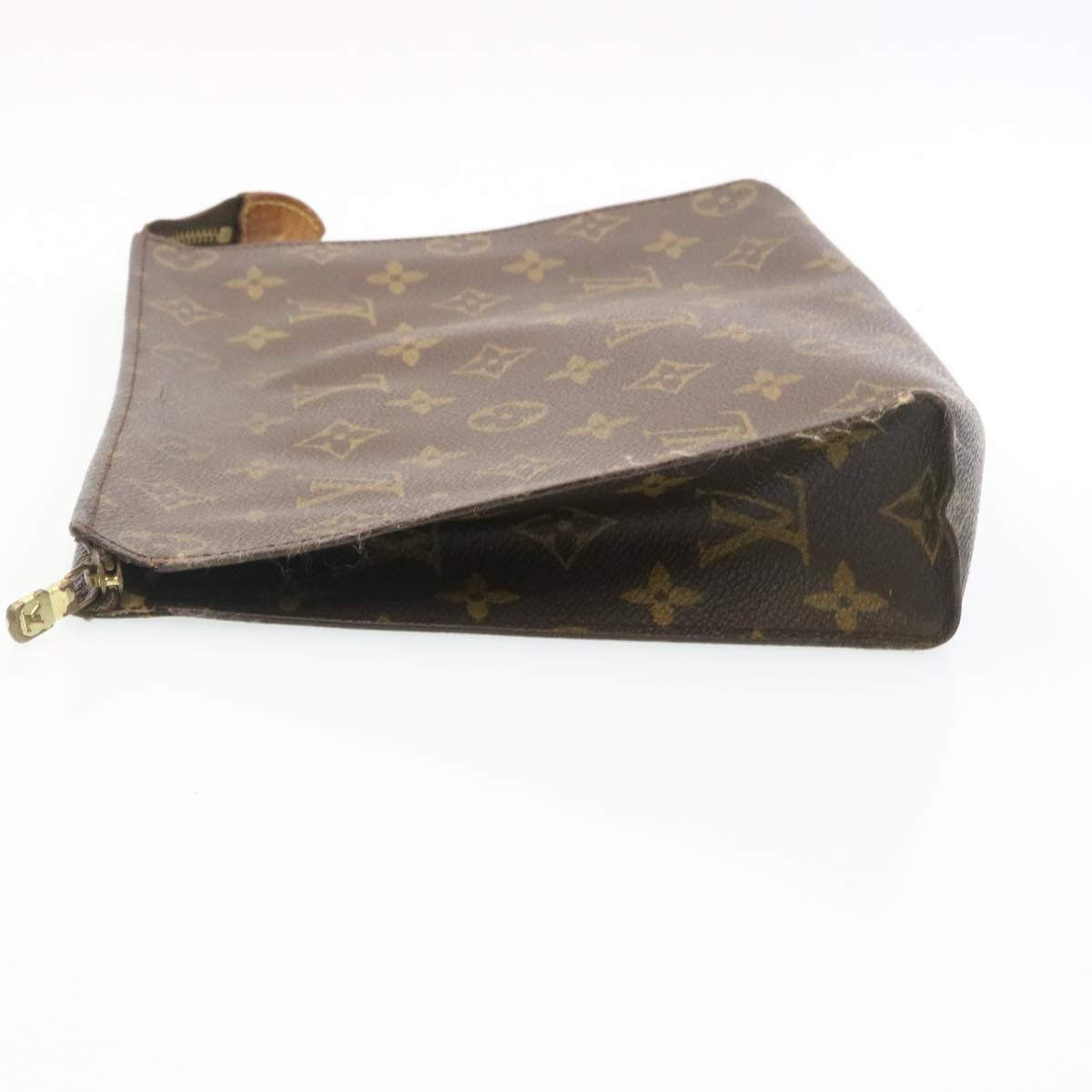 LOUIS VUITTON Monogram Poche Toilette 26 Pouch M47542 LV Auth 29124