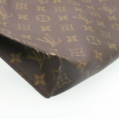 LOUIS VUITTON Monogram Poche Toilette 26 Pouch M47542 LV Auth 29124