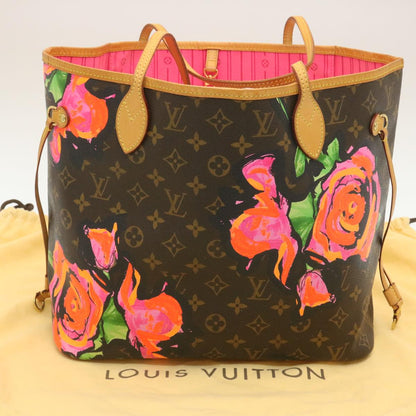 LOUIS VUITTON Monogram Rose Neverfull MM Tote Bag M48613 LV  29172A