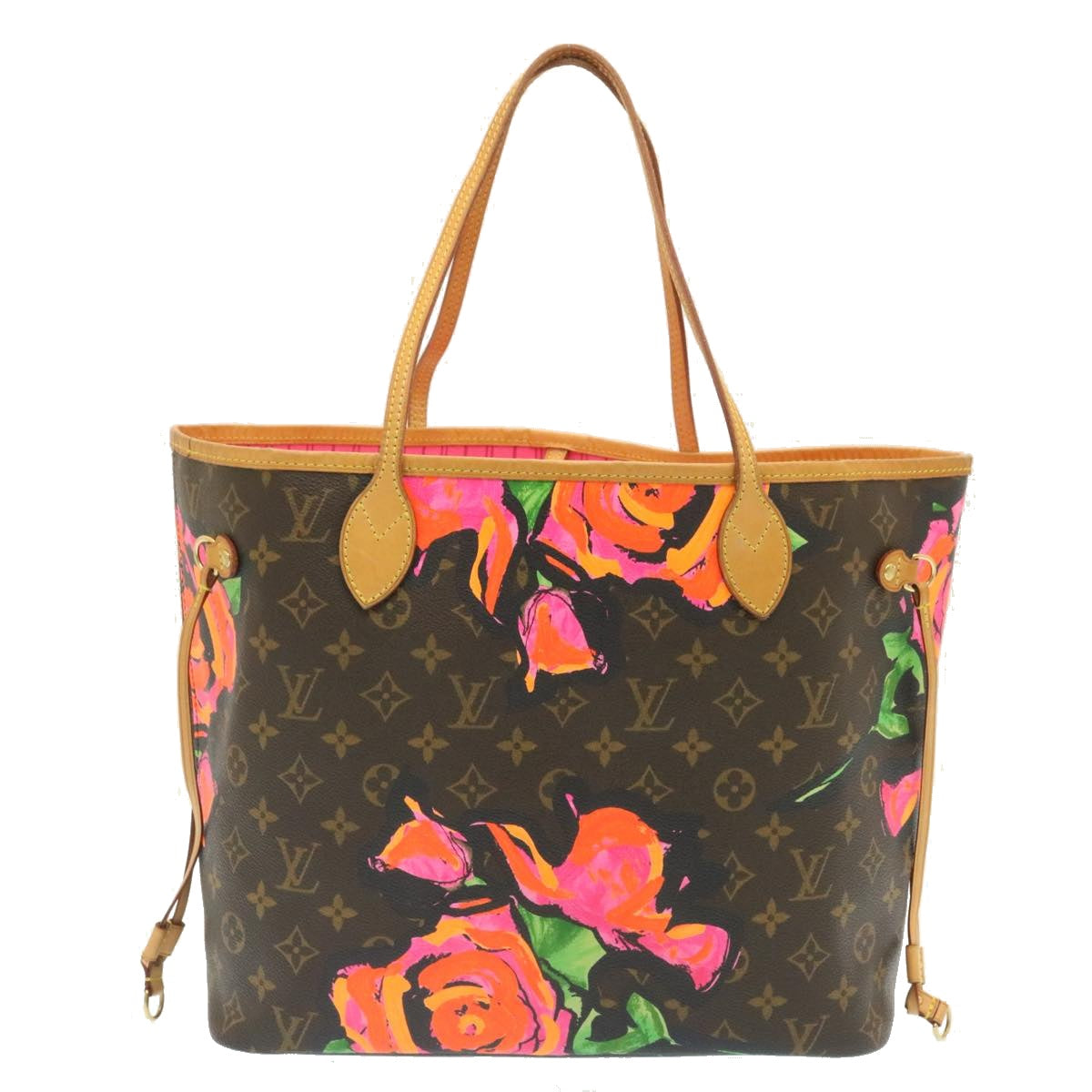 LOUIS VUITTON Monogram Rose Neverfull MM Tote Bag M48613 LV  29172A