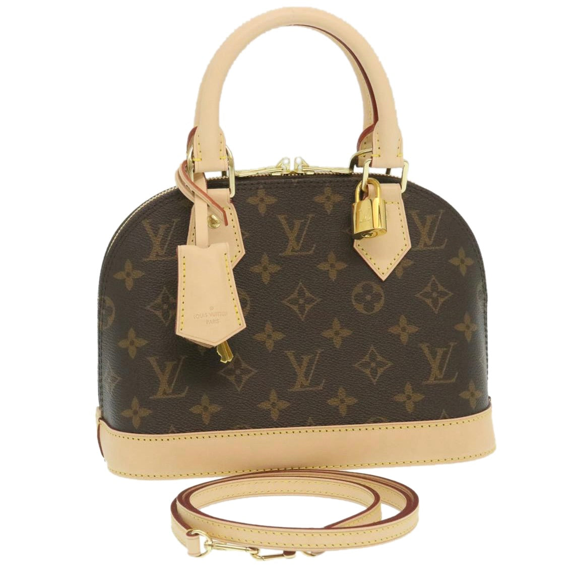 LOUIS VUITTON Monogram Alma BB Hand Bag M53152 LV  29425A