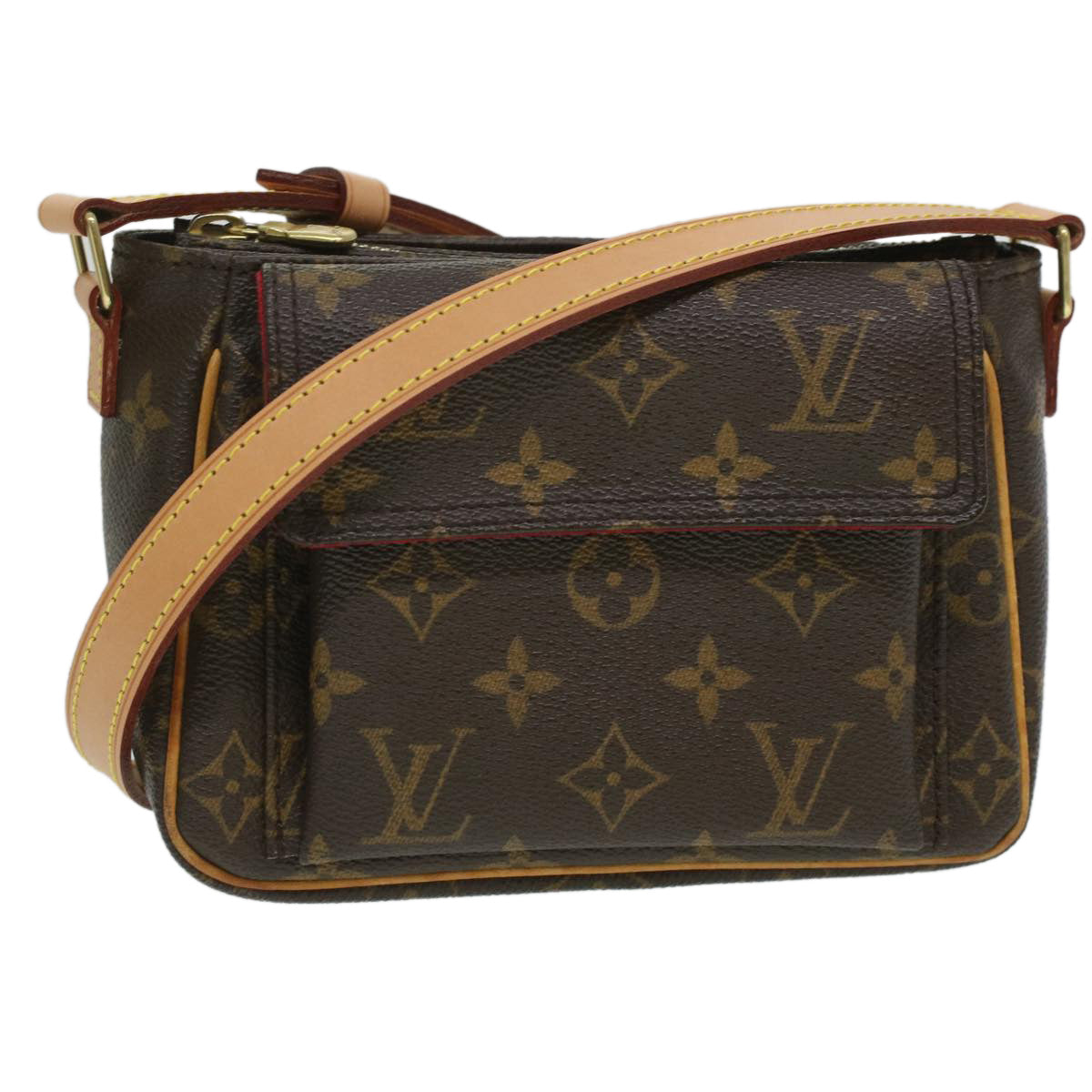 LOUIS VUITTON Monogram Viva Cite PM Shoulder Bag M51165 LV Auth 29529