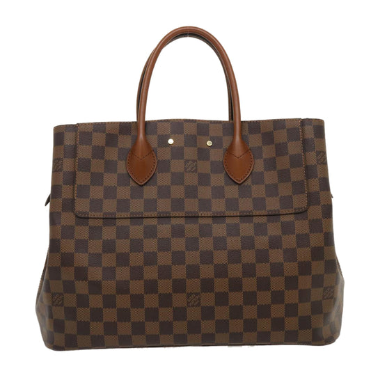 LOUIS VUITTON Damier Ebene Ascot Hand Bag N41273 LV  29546A