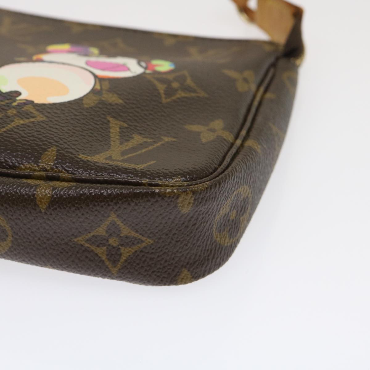 LOUIS VUITTON Monogram Panda Pochette Accessoires Pouch M51981 LV  29555A