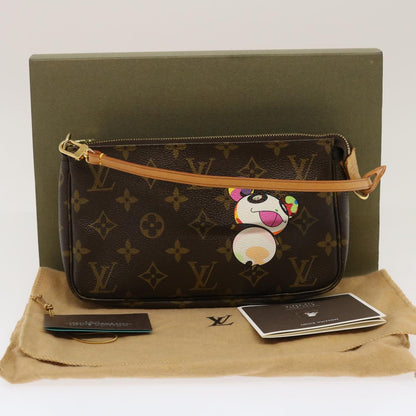 LOUIS VUITTON Monogram Panda Pochette Accessoires Pouch M51981 LV  29555A