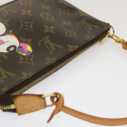 LOUIS VUITTON Monogram Panda Pochette Accessoires Pouch M51981 LV  29555A