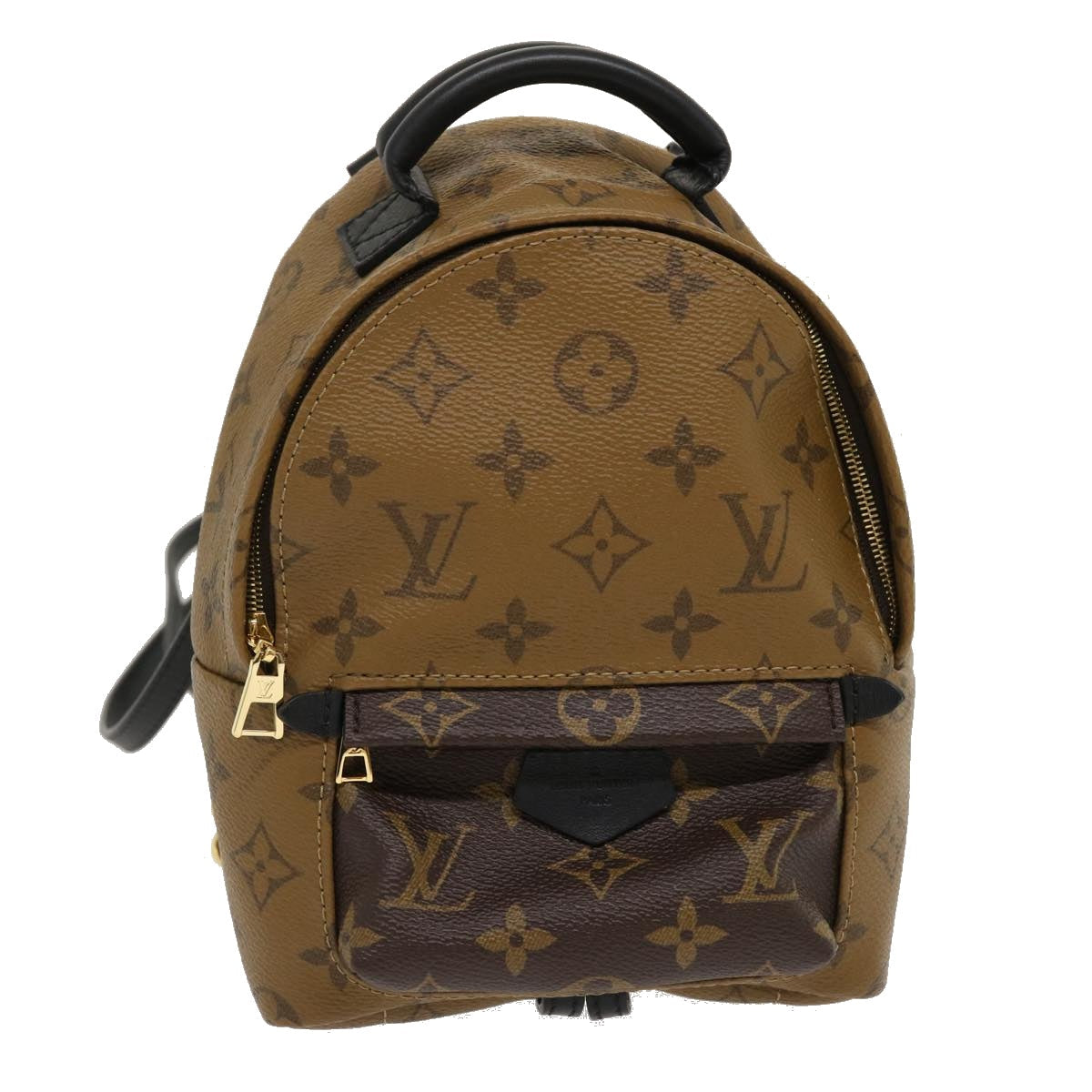 LOUIS VUITTON Monogram Reverse Palm Springs Mini Backpack M42411 LV  29556A