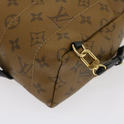 LOUIS VUITTON Monogram Reverse Palm Springs Mini Backpack M42411 LV  29556A