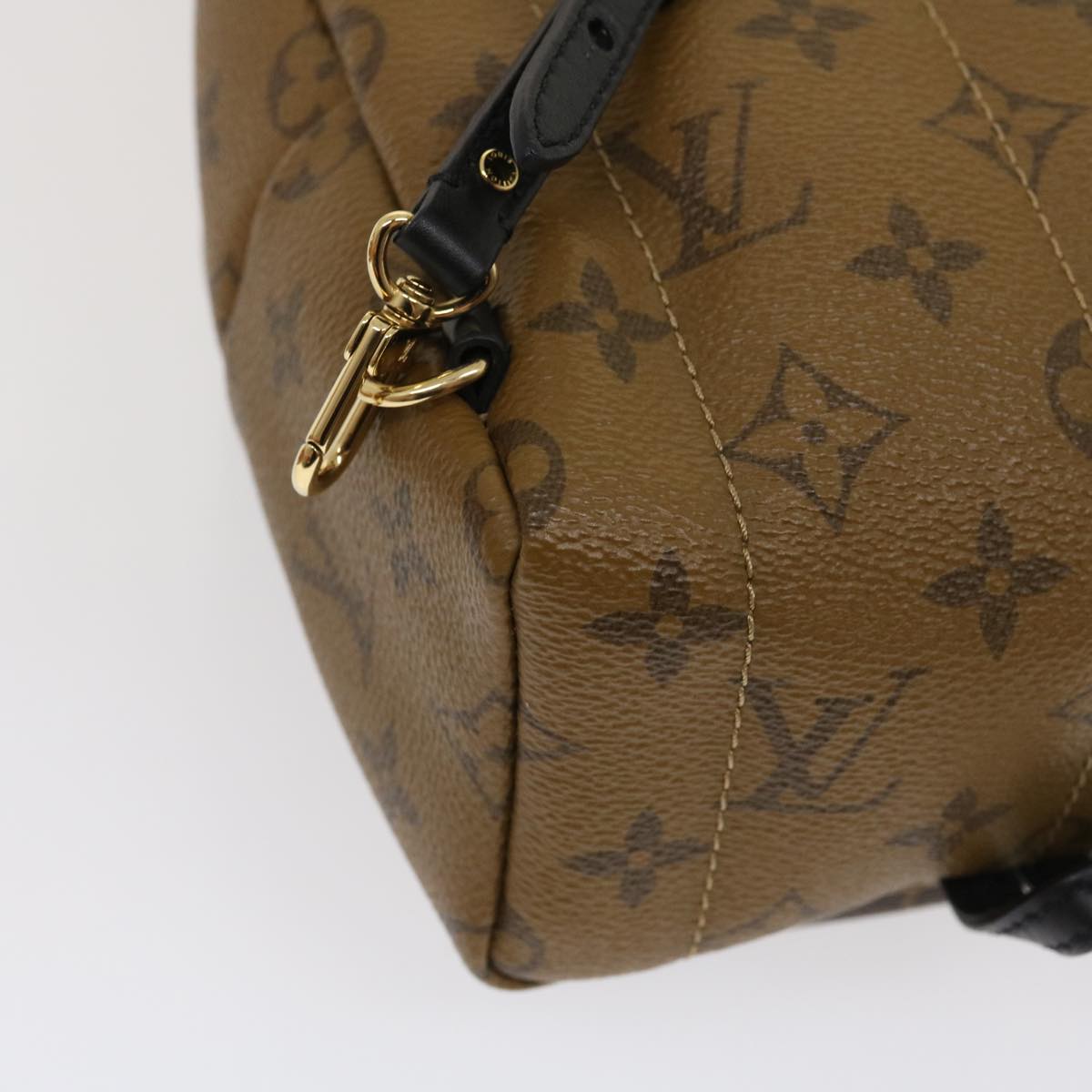 LOUIS VUITTON Monogram Reverse Palm Springs Mini Backpack M42411 LV  29556A