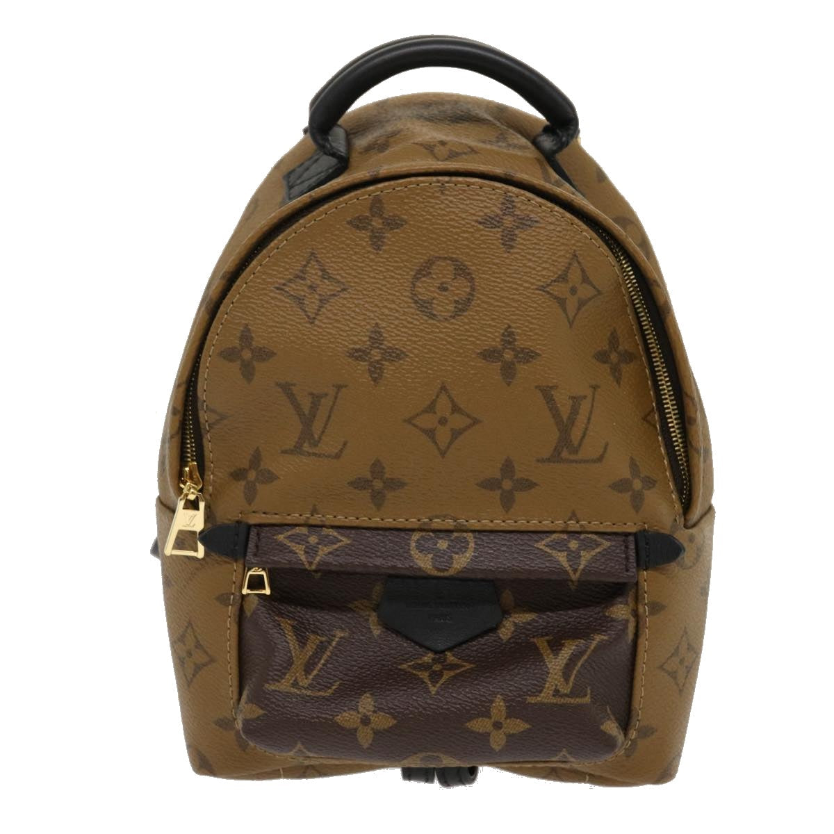 LOUIS VUITTON Monogram Reverse Palm Springs Mini Backpack M42411 LV  29556A