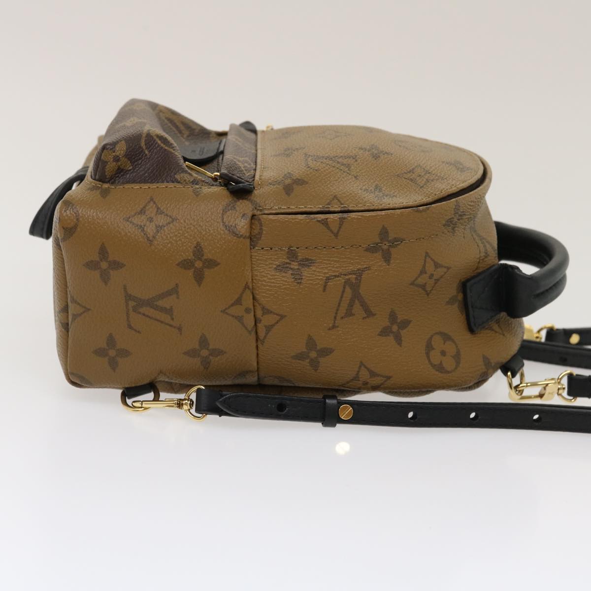 LOUIS VUITTON Monogram Reverse Palm Springs Mini Backpack M42411 LV  29556A