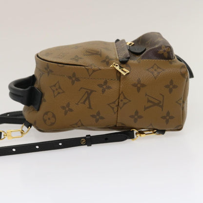 LOUIS VUITTON Monogram Reverse Palm Springs Mini Backpack M42411 LV  29556A