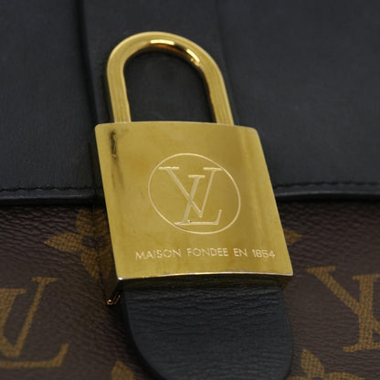 LOUIS VUITTON Monogram Rocky BB 2Way Hand Shoulder Bag Black M44141 Auth 29587A