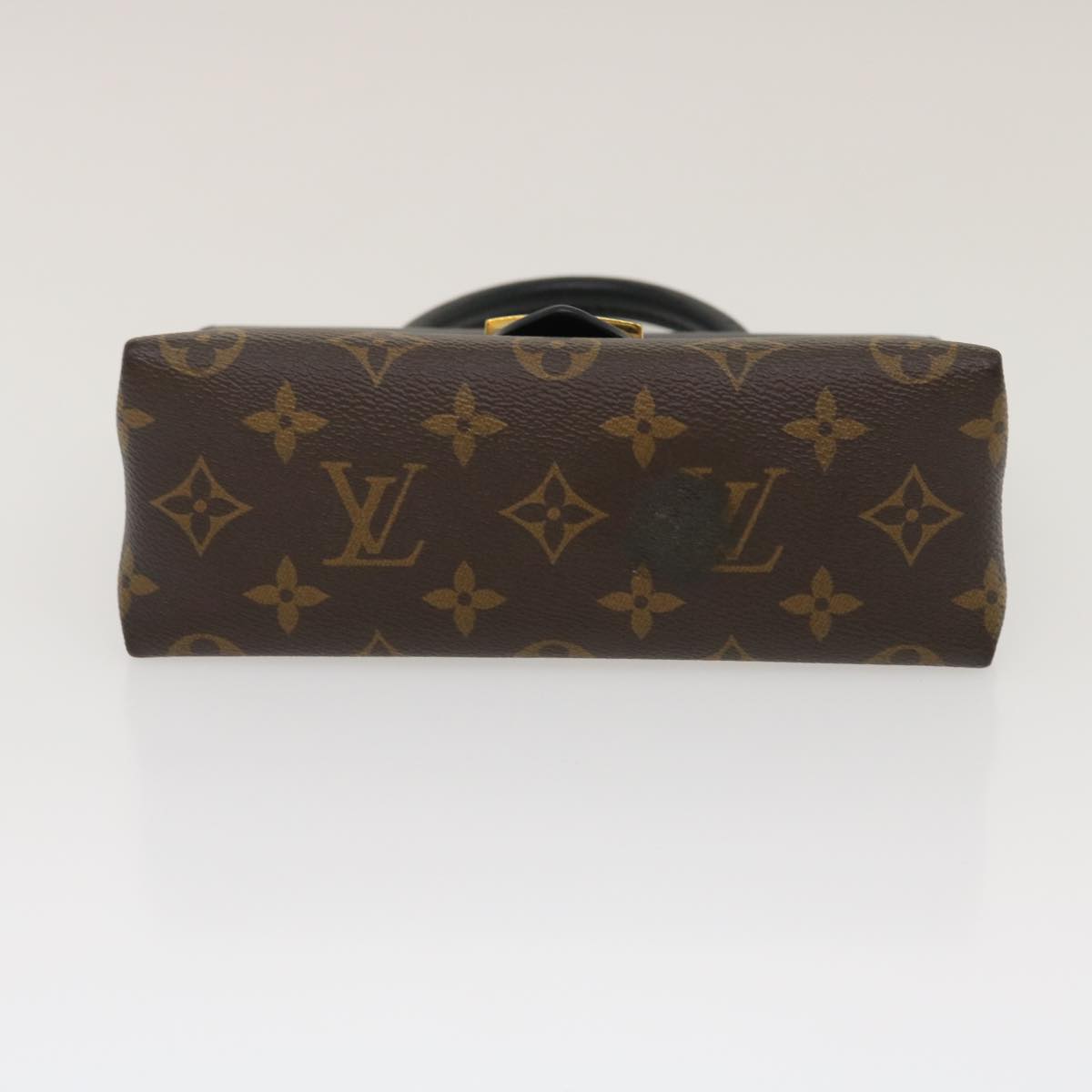 LOUIS VUITTON Monogram Rocky BB 2Way Hand Shoulder Bag Black M44141 Auth 29587A