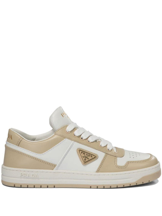 Prada Women Downtown Two-Tone Sneakers