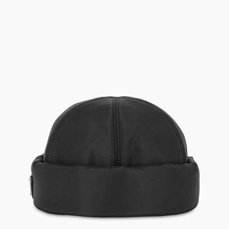 Prada Black Nylon Hat Men