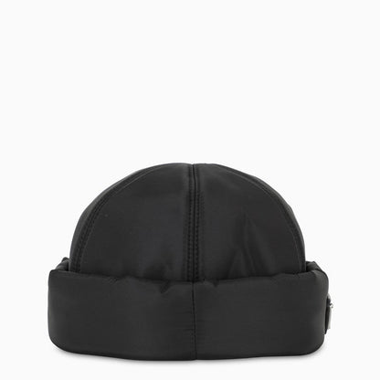 Prada Black Nylon Hat Men