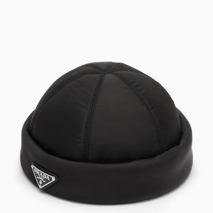 Prada Black Nylon Hat Men