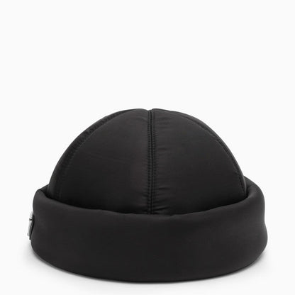 Prada Black Nylon Hat Men