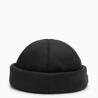 Prada Black Nylon Hat Men