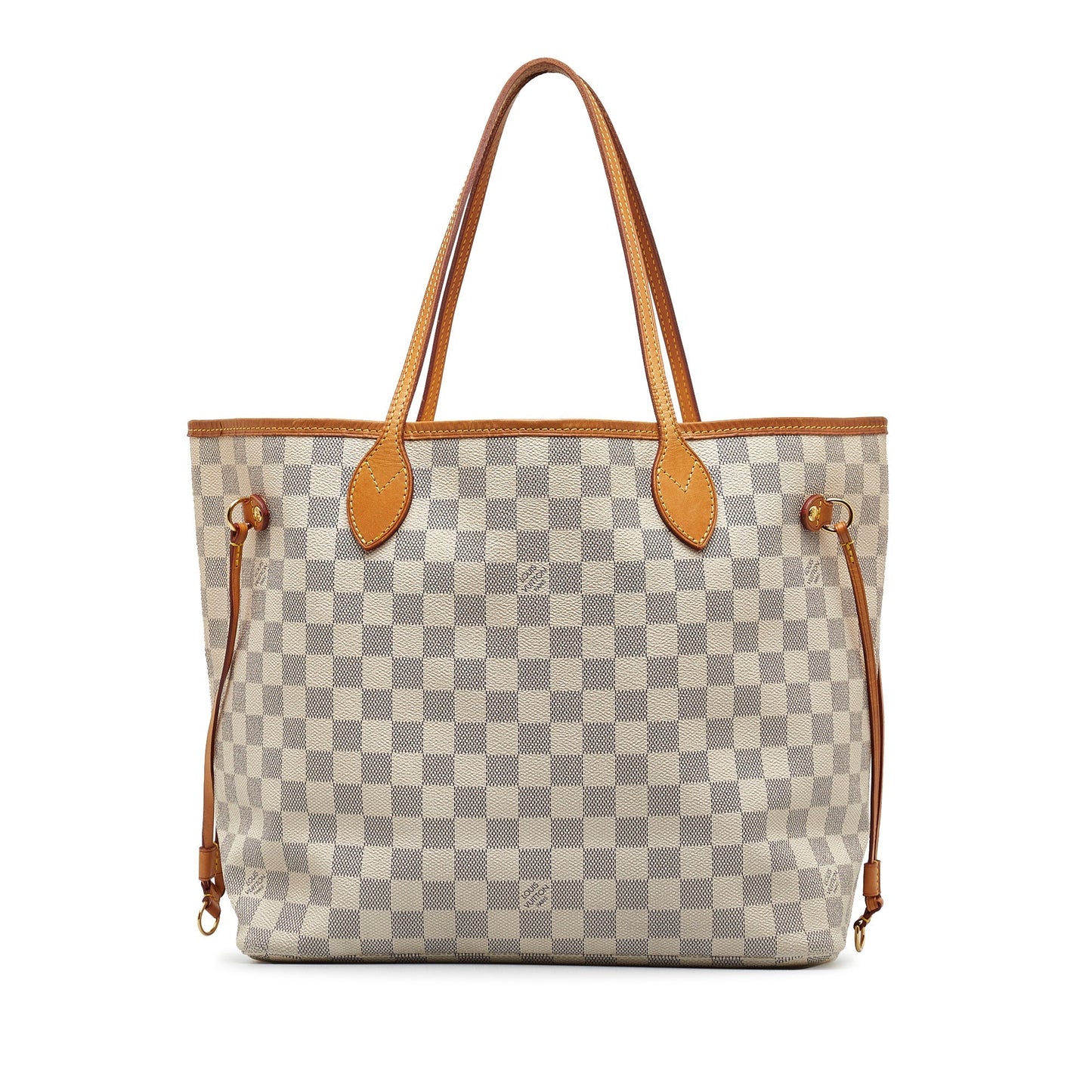 LOUIS VUITTON Damier Azur Neverfull MM Tote Bag