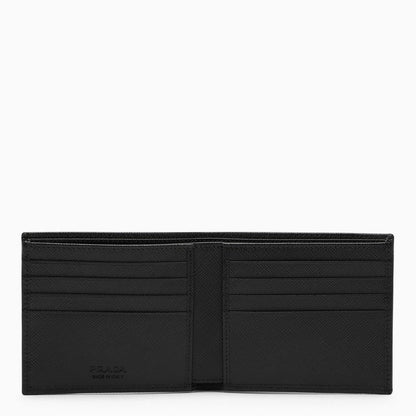 Prada Black Saffiano Horizontal Wallet Men