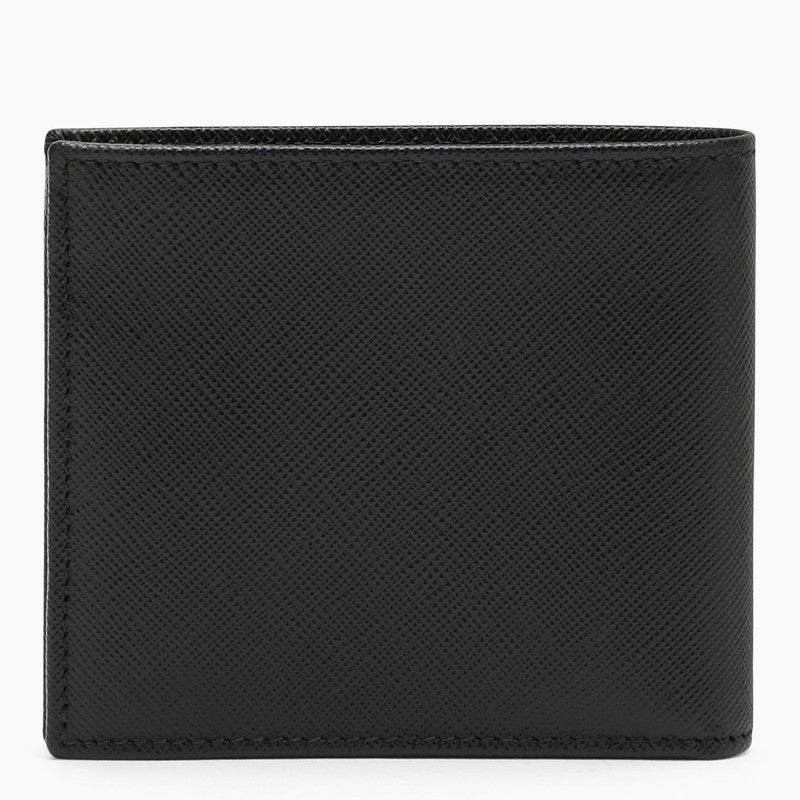 Prada Black Saffiano Horizontal Wallet Men