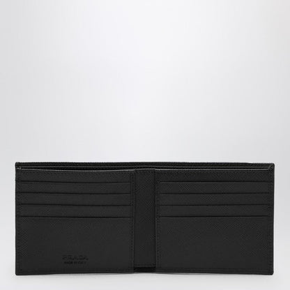 Prada Black Saffiano Horizontal Wallet Men