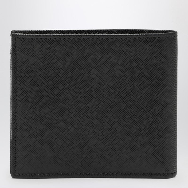 Prada Black Saffiano Horizontal Wallet Men