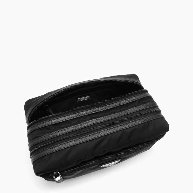 Prada Black Nylon Beauty Case Men