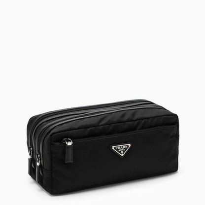 Prada Black Nylon Beauty Case Men