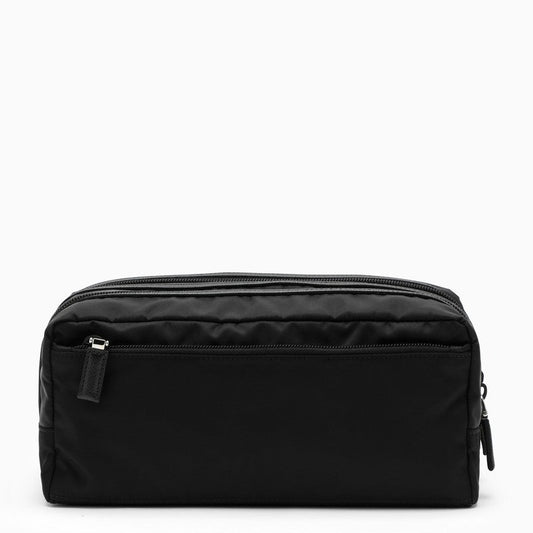 Prada Black Nylon Beauty Case Men