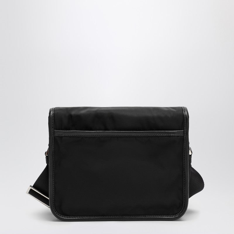 Prada Black Re-Nylon Messenger Bag Men