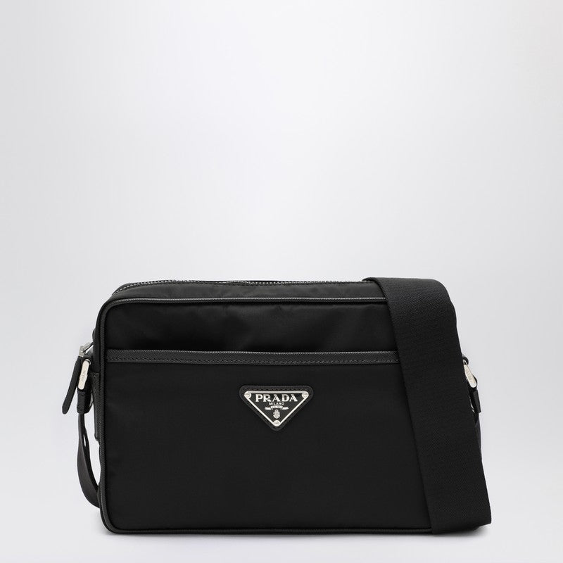 Prada Black Re-Nylon Shoulder Bag Men