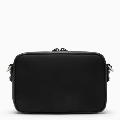 Prada Black Brique Bag In Re-Nylon And Saffiano Leather Men