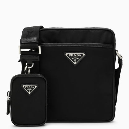 Prada Black Re-Nylon Cross-Body Bag Men