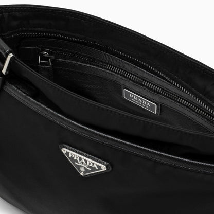 Prada Black Re-Nylon Messenger Bag Men