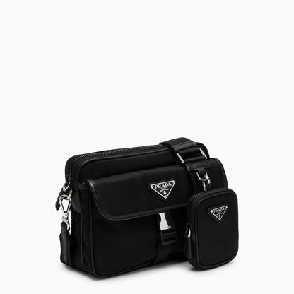 Prada Black Re-Nylon Cross-Body Bag Men