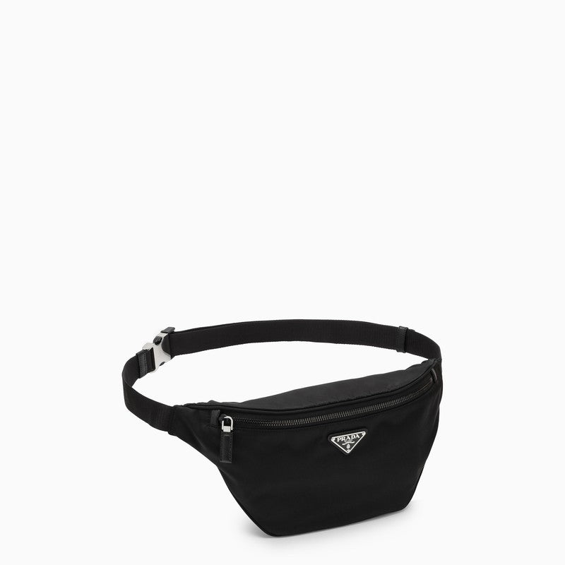 Prada Black Re-Nylon Belt Bag Men