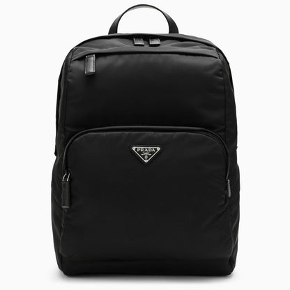 Prada Black Re-Nylon Backpack Men