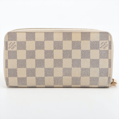 Louis Vuitton Damier Azur Zippy Long Wallet