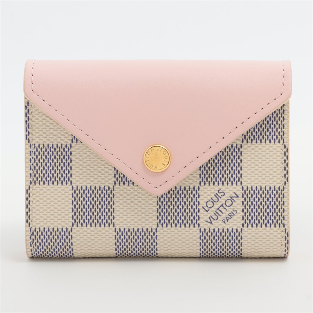 Louis Vuitton Damier Azur Arsene Playing Cards Pouch in Rose Ballerine