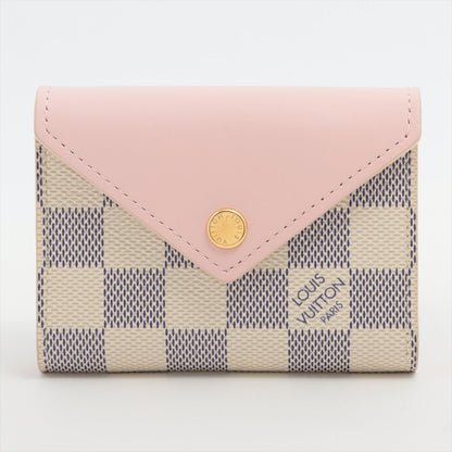 Louis Vuitton Damier Azur Arsene Playing Cards Pouch in Rose Ballerine