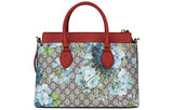(WMNS) GUCCI GG Blooms Logo Printing Canvas handbag Beige / Blue / Red Classic 546316-KU2IG-8492