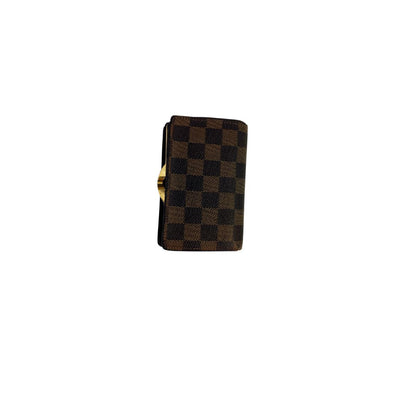 Louis Vuitton Clip Wallet Damier Ebene