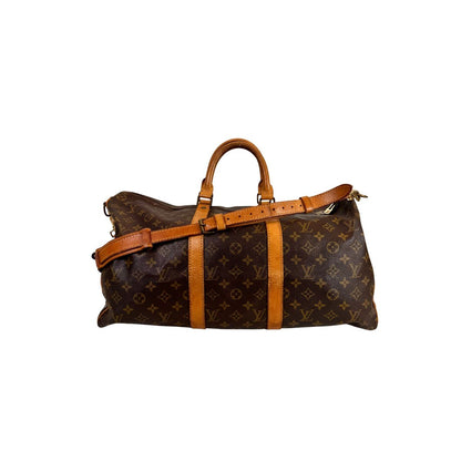 Louis Vuitton Keepall 50 Bandoulière Strap Monogram Canvas