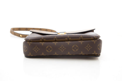 Louis Vuitton Brown Reverse Monogram Pochette Metis Cross-Body