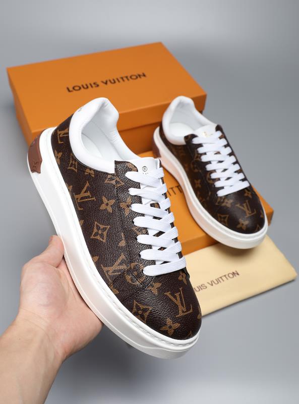 The Bags Vibe - Louis Vuitton Time Out Brown Sneaker